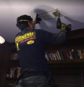 Extreme air duct cleaning tech
