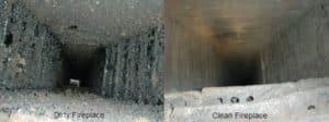 Chimney cleaning sweeping