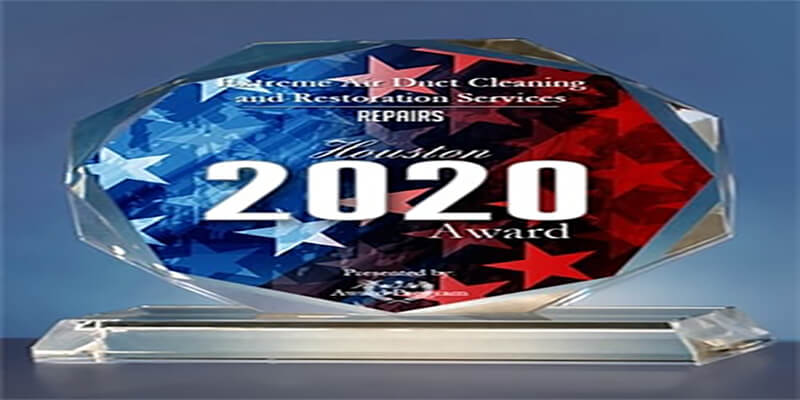 2020 Houston Awards - Extreme Air Duct Cleaning and Restoration Services