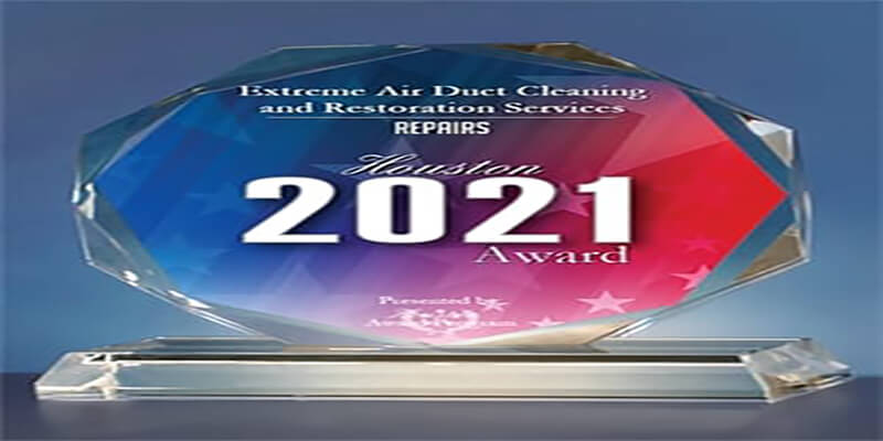 Houston Award 2021 To Extreme Air Duct Cleaning - Extreme Air Duct Cleaning and Restoration Services