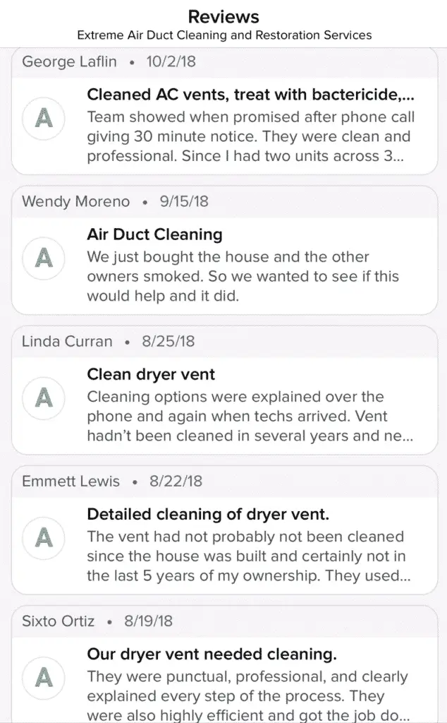 Coupons And Specials1 - ectreme air duct cleaning